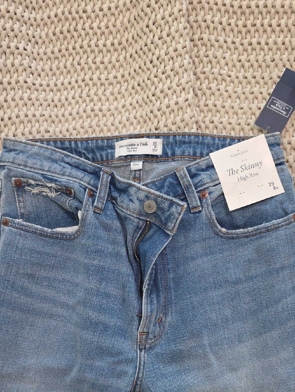 Abercrombie & Fitch Curve Lpve High Rise Skinny 29/8S